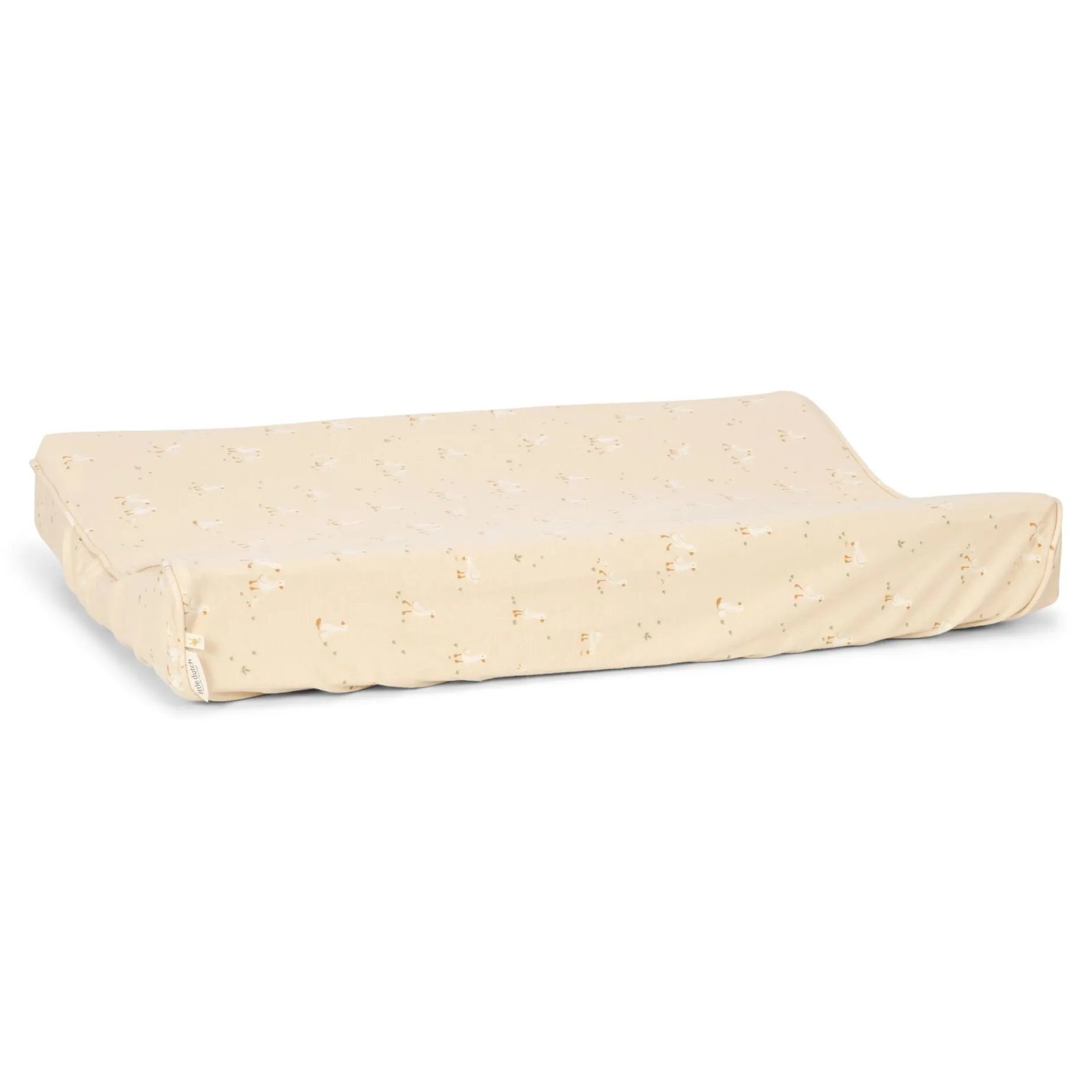 Aankleedkussenhoes - Beige - Newborn Naturals - Little Goose