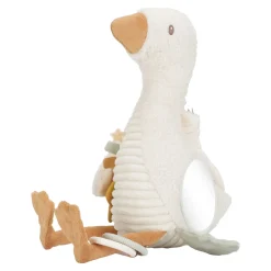Activiteitenknuffel Gans - Wit - Little Goose