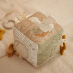 Activiteitenkubus - Beige - Newborn Naturals