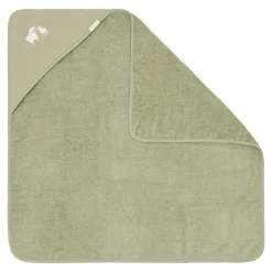 Badcape - Geborduurd - Groen - 100 x 100