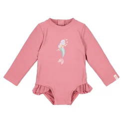 Badpak lange mouw - UPF 40 - Roze
