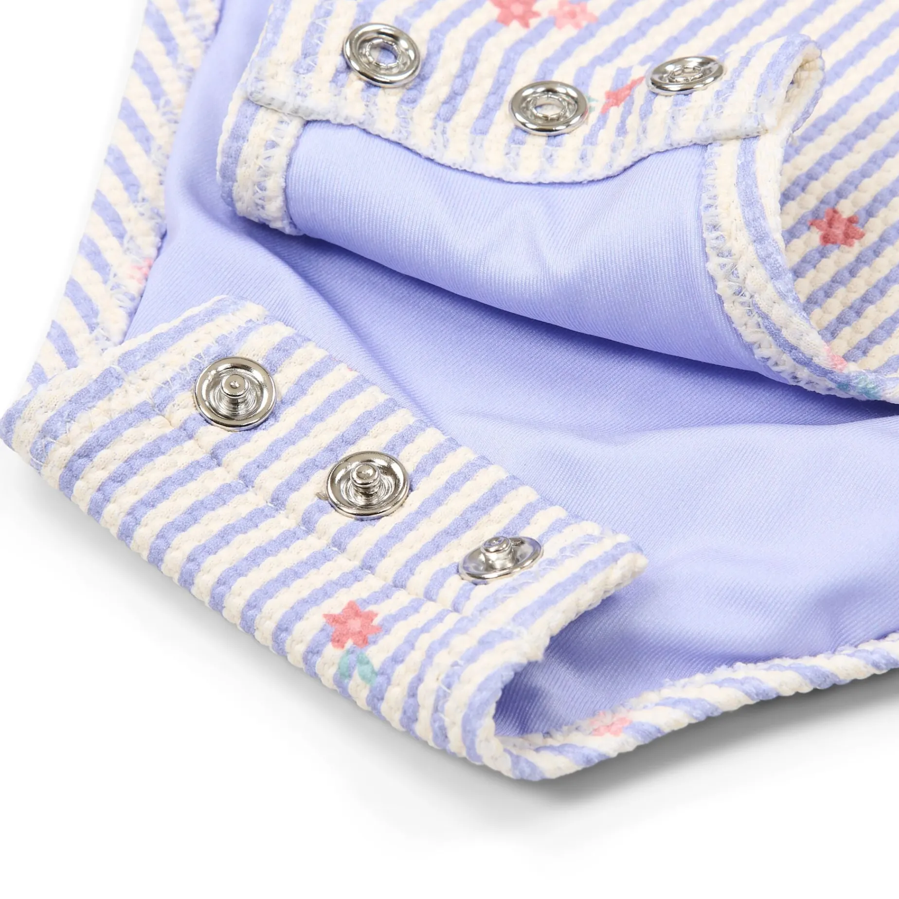 Badpak - Paars - Dreamy Stripes