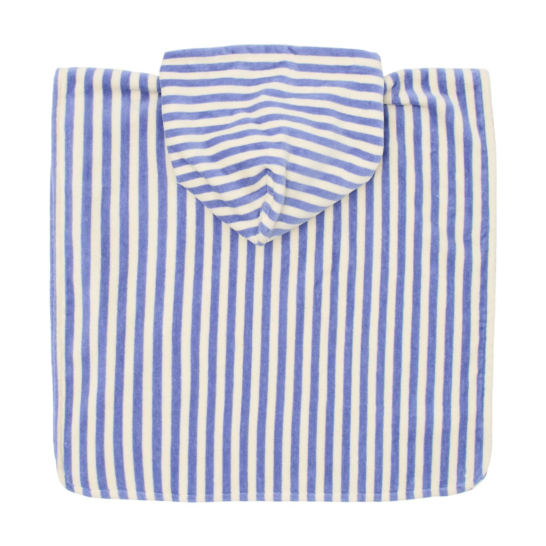 Badponcho - Paars - Dreamy Stripes