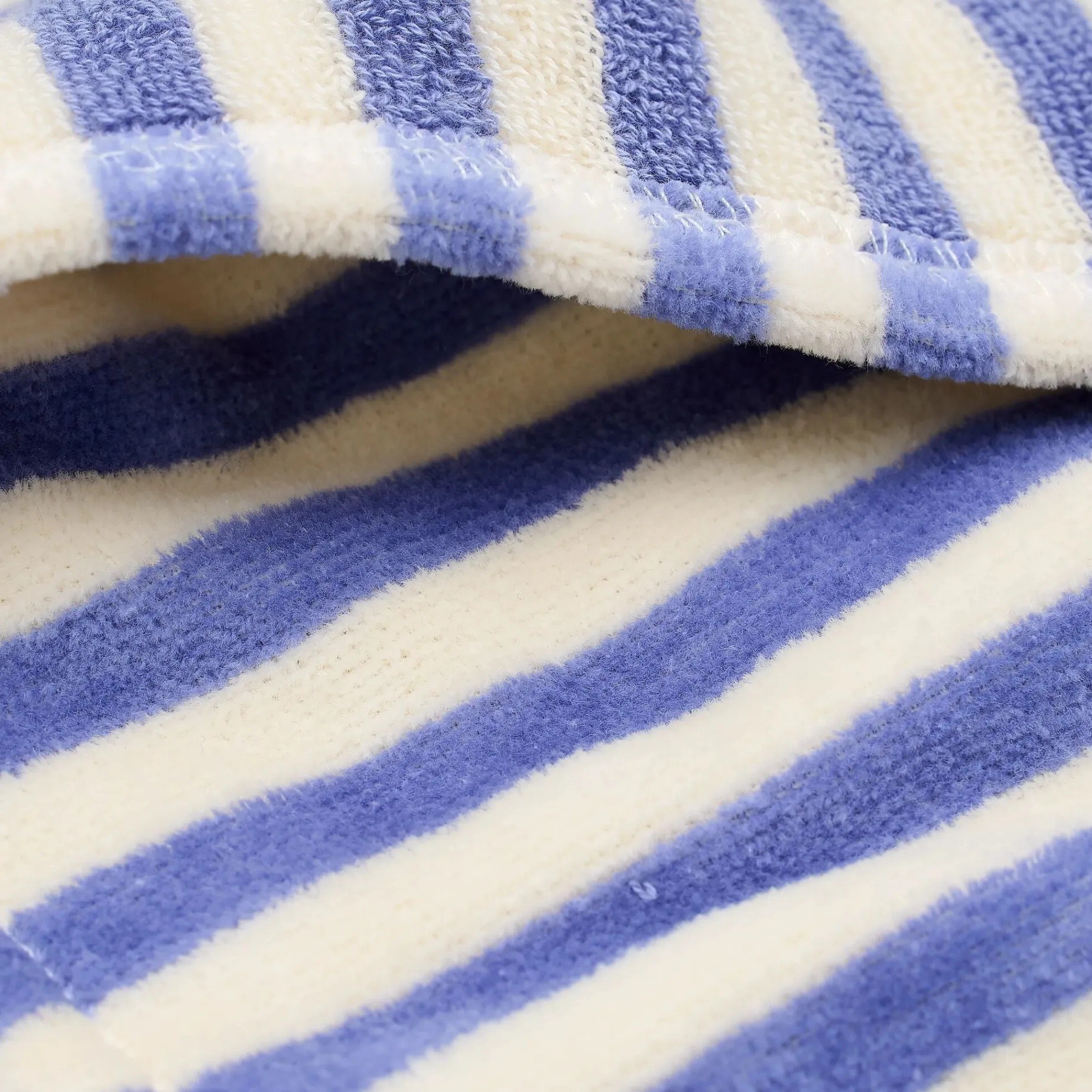 Badponcho - Paars - Dreamy Stripes