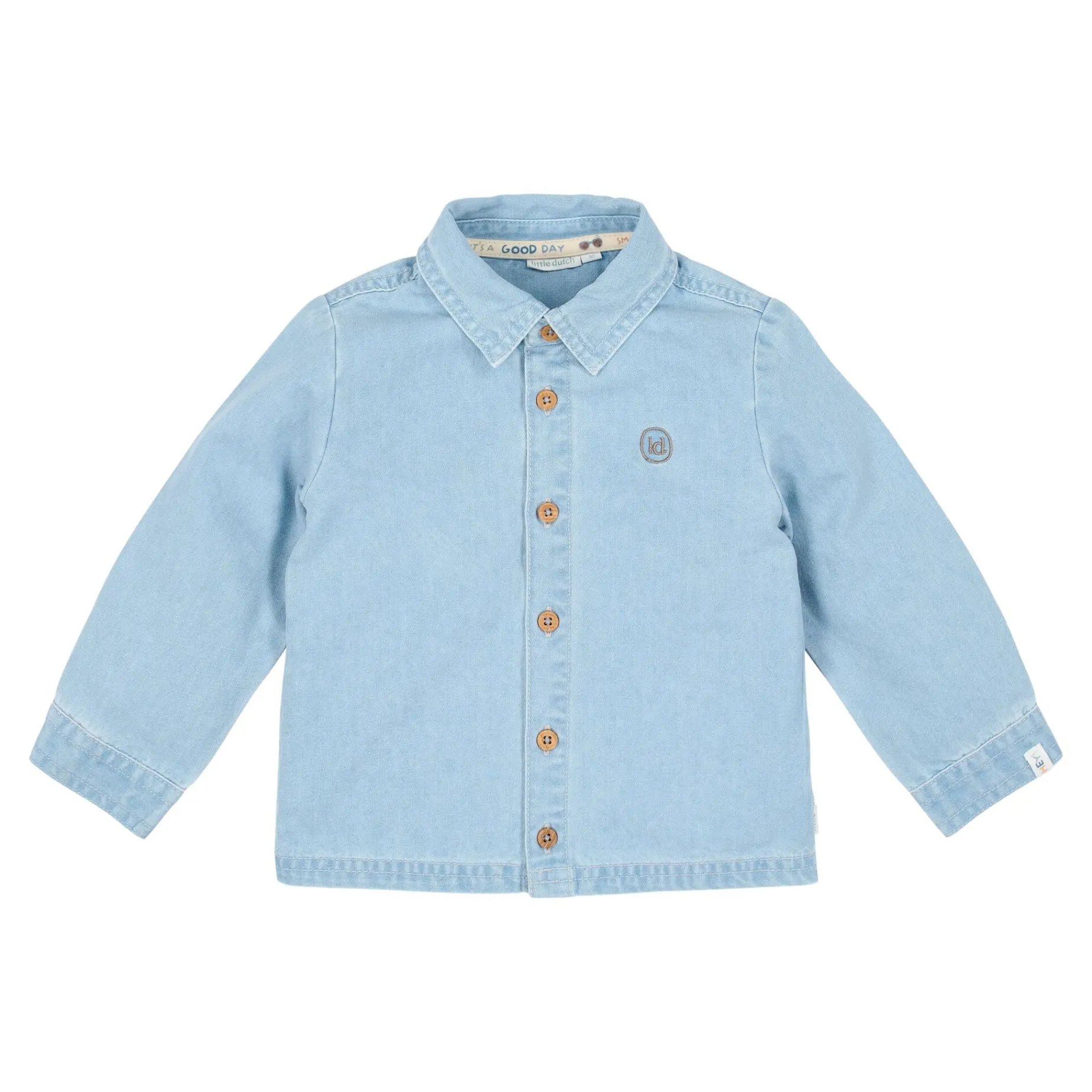 Blouse - Lange Mouw - Blauw