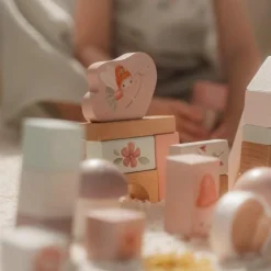 Bouwblokken - Roze - Fairy Garden