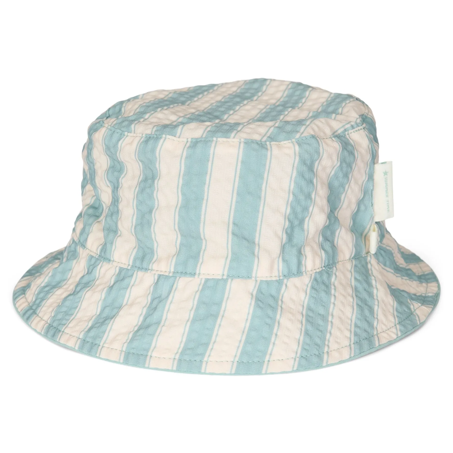 Bucket hat - Groen - Ocean Surf Stripes