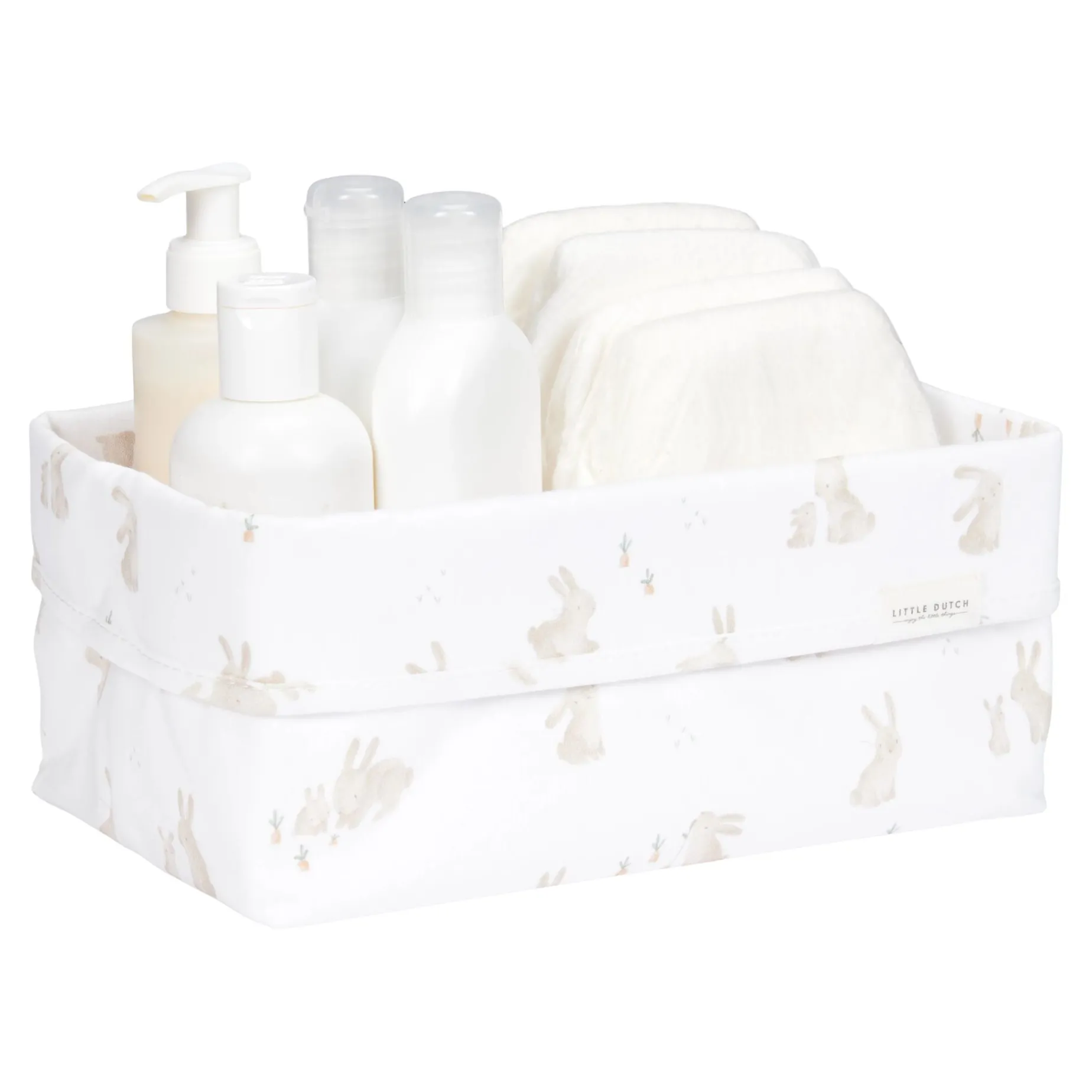 Commodemandje groot - Wit - Newborn Naturals - Baby Bunny