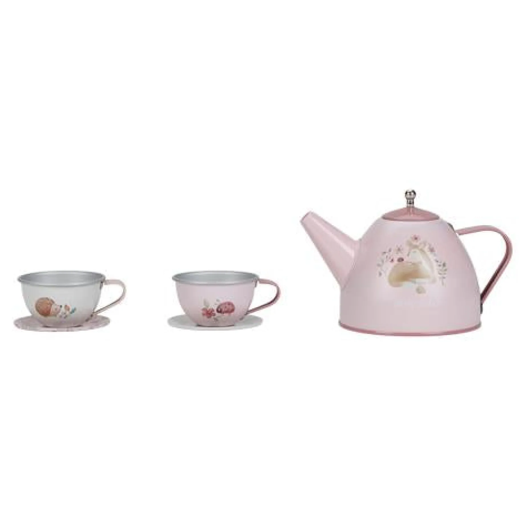 7-delig Theeset - Meerkleurig - Fairy Garden