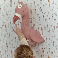 Dierenkop Flamingo - Roze