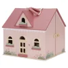 Draagbaar poppenhuis hout