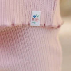 Flared broek - Roze