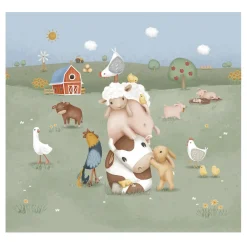 Fotobehang - Meerkleurig - Little Farm