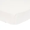 Hoeslaken hydrofiel wieg Soft White