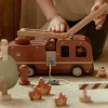 Houten brandweerwagen – Rood – Essentials