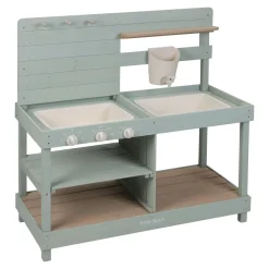 Houten buitenkeuken - Groen