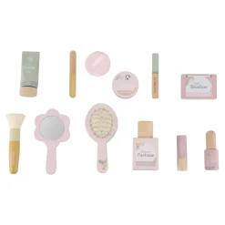 Houten make-up set - Roze
