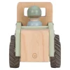 Houten safari auto - Groen