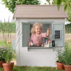Houten speelhuisje - Wit
