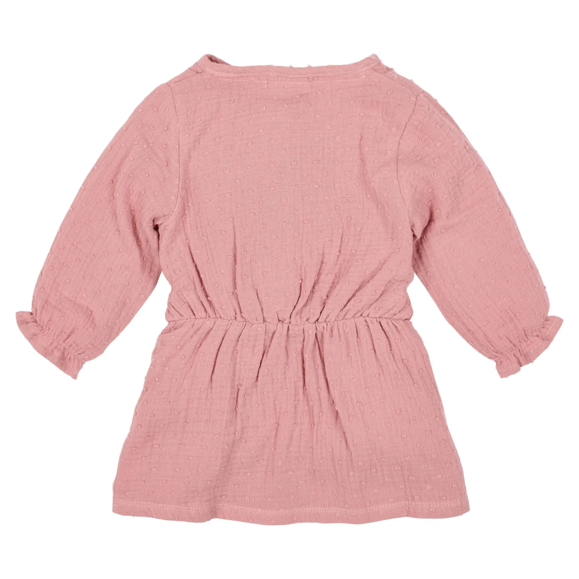 Jurk - Lange Mouw - Roze