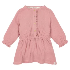 Jurk - Lange Mouw - Roze