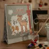 Kleurboek Advent kalender - Meerkleurig