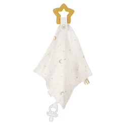 Knuffeldoekje met bijtring - Newborn Naturals