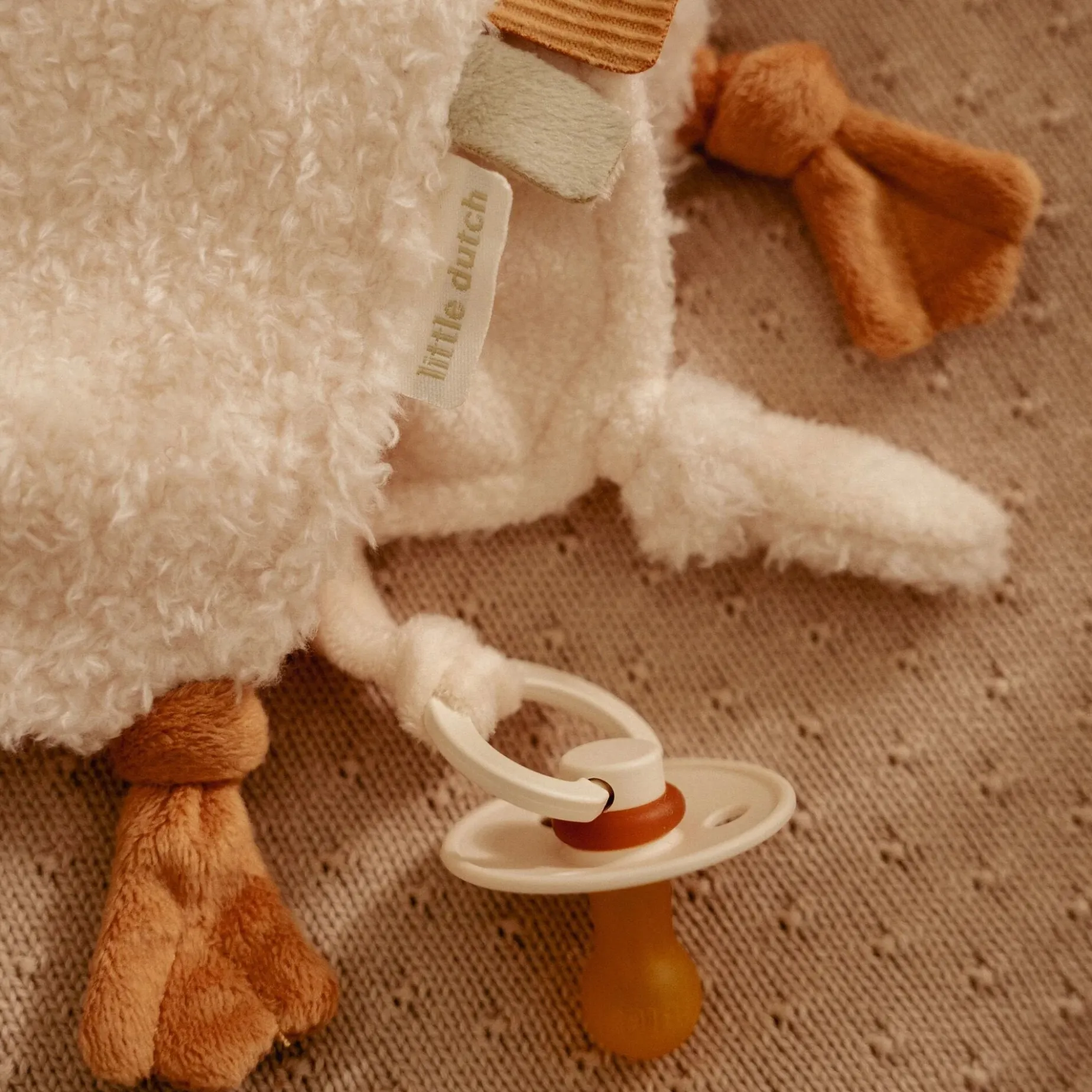 Knuffeldoekje - Wit - Little Goose