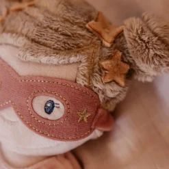 Knuffelpop Superheld Rosa - 35 cm