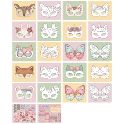 Knutselboek maskers - Rosa