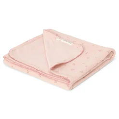 Ledikant deken - Roze - Essentials