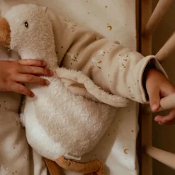 Ledikant hoeslaken - Wit - Newborn Naturals - Little Goose