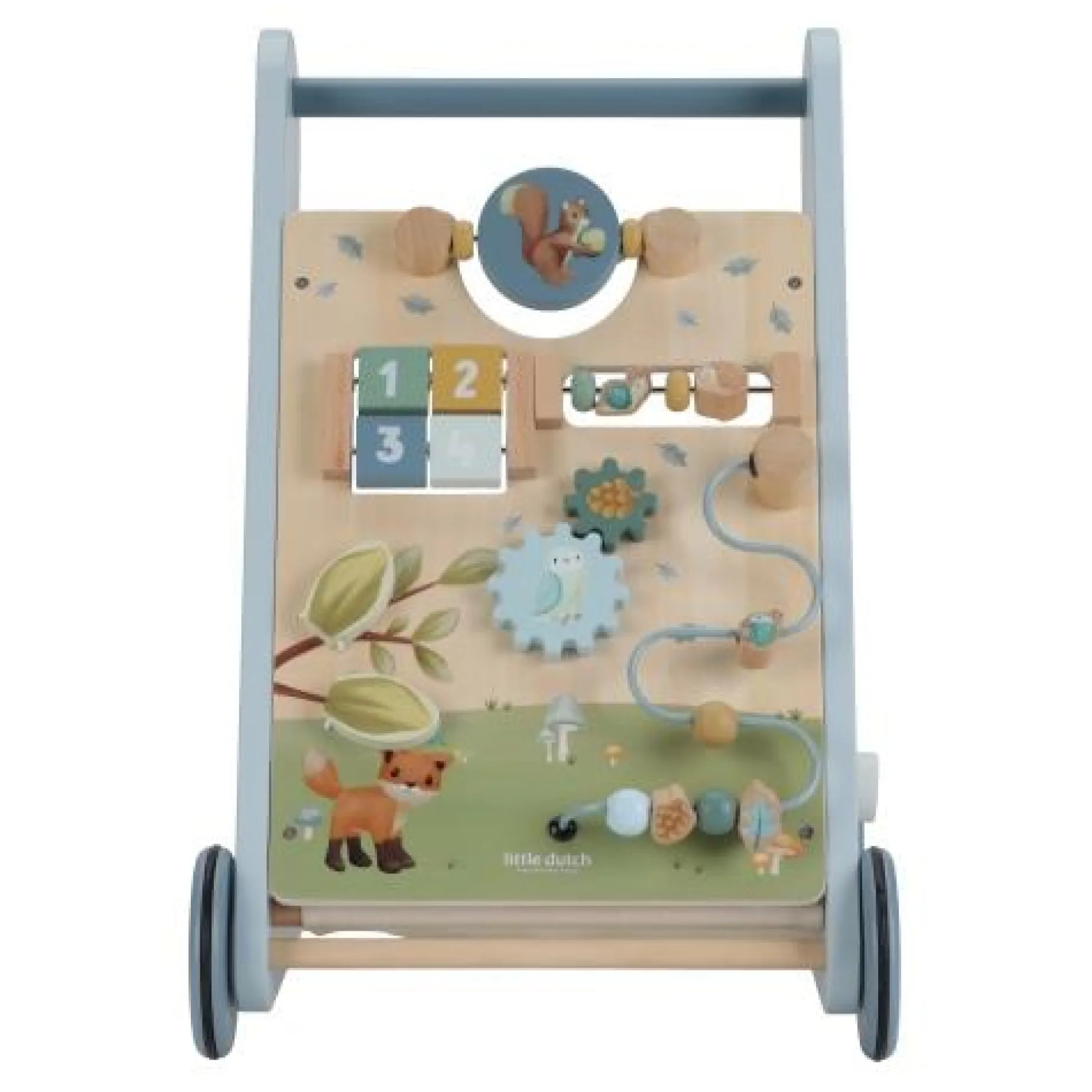 Loopwagen - Blauw - Forest Friends