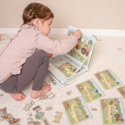 Magnetisch speelbord Little Farm