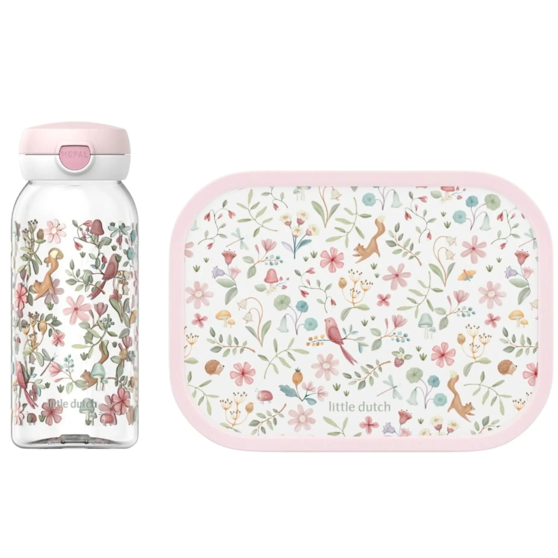 Mepal Lunchset Broodtrommel en Drinkbeker - Fairy Wonders