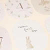 Mijlpaal kaarten - Beige - Baby Bunny - EN