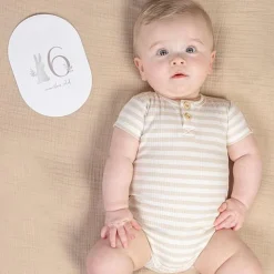 Mijlpaal kaarten - Beige - Baby Bunny - EN