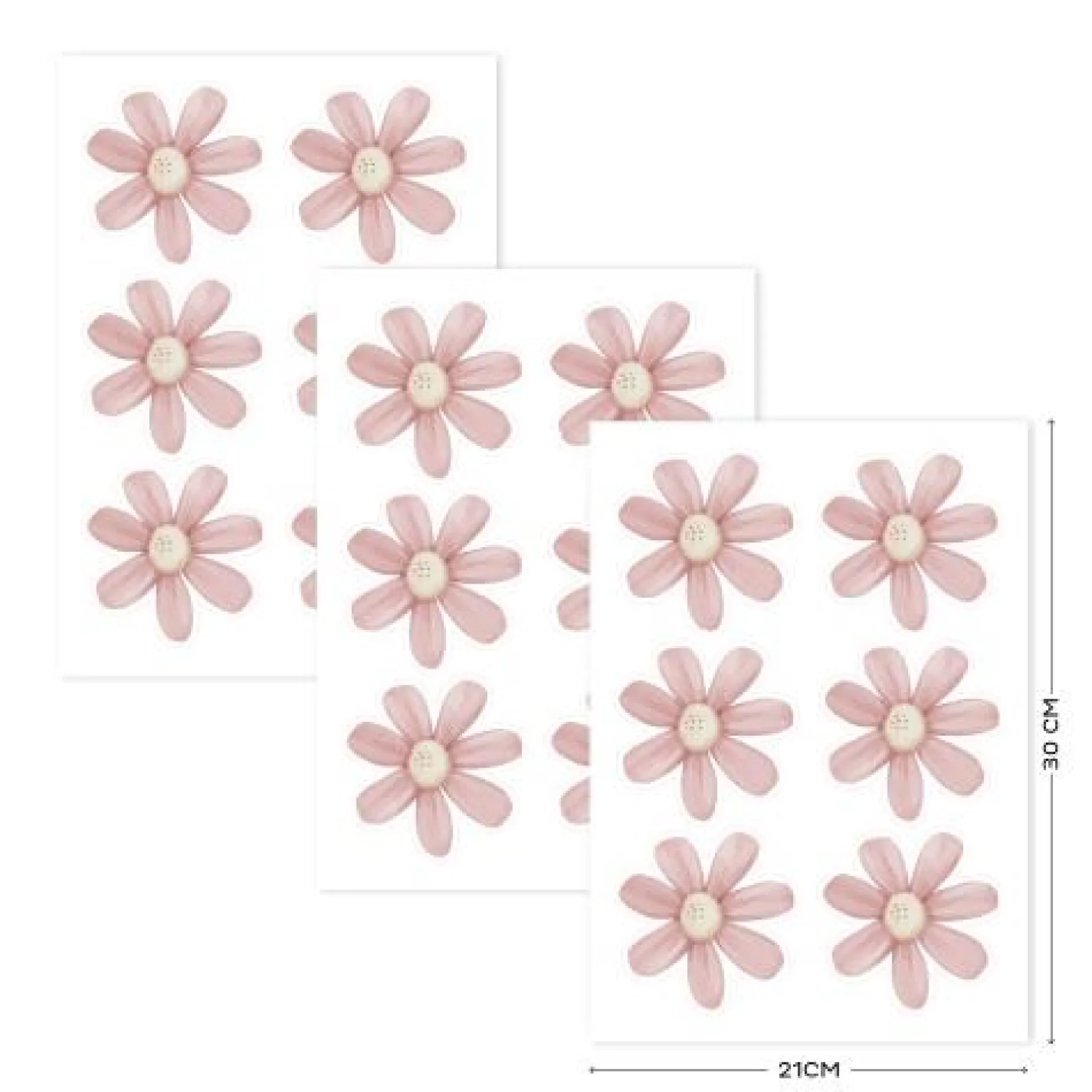 Muurstickers - Roze - Fairy Garden
