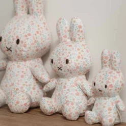 nijntje knuffel all-over print 15 cm - Roze - Lucky Blossom