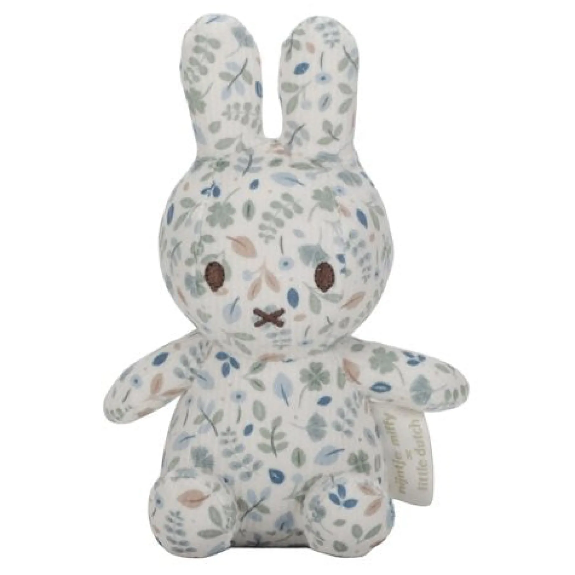 nijntje knuffel all-over print 15 cm - Blauw - Lucky Leaves