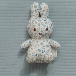 nijntje knuffel all-over print 15 cm - Blauw - Lucky Leaves