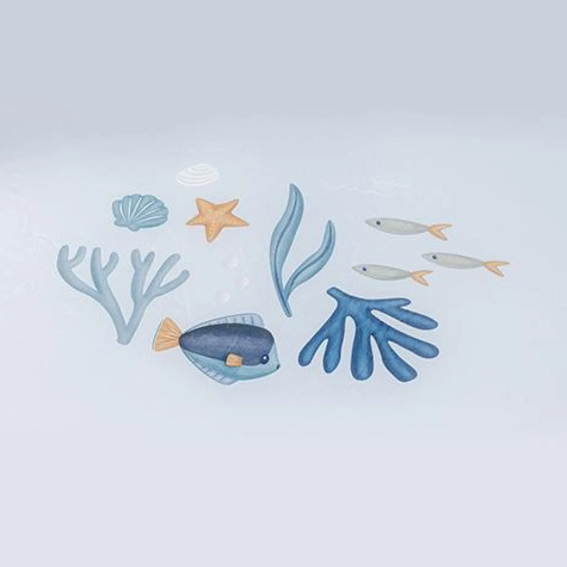 Pop-up tent - Blauw - Ocean Dreams