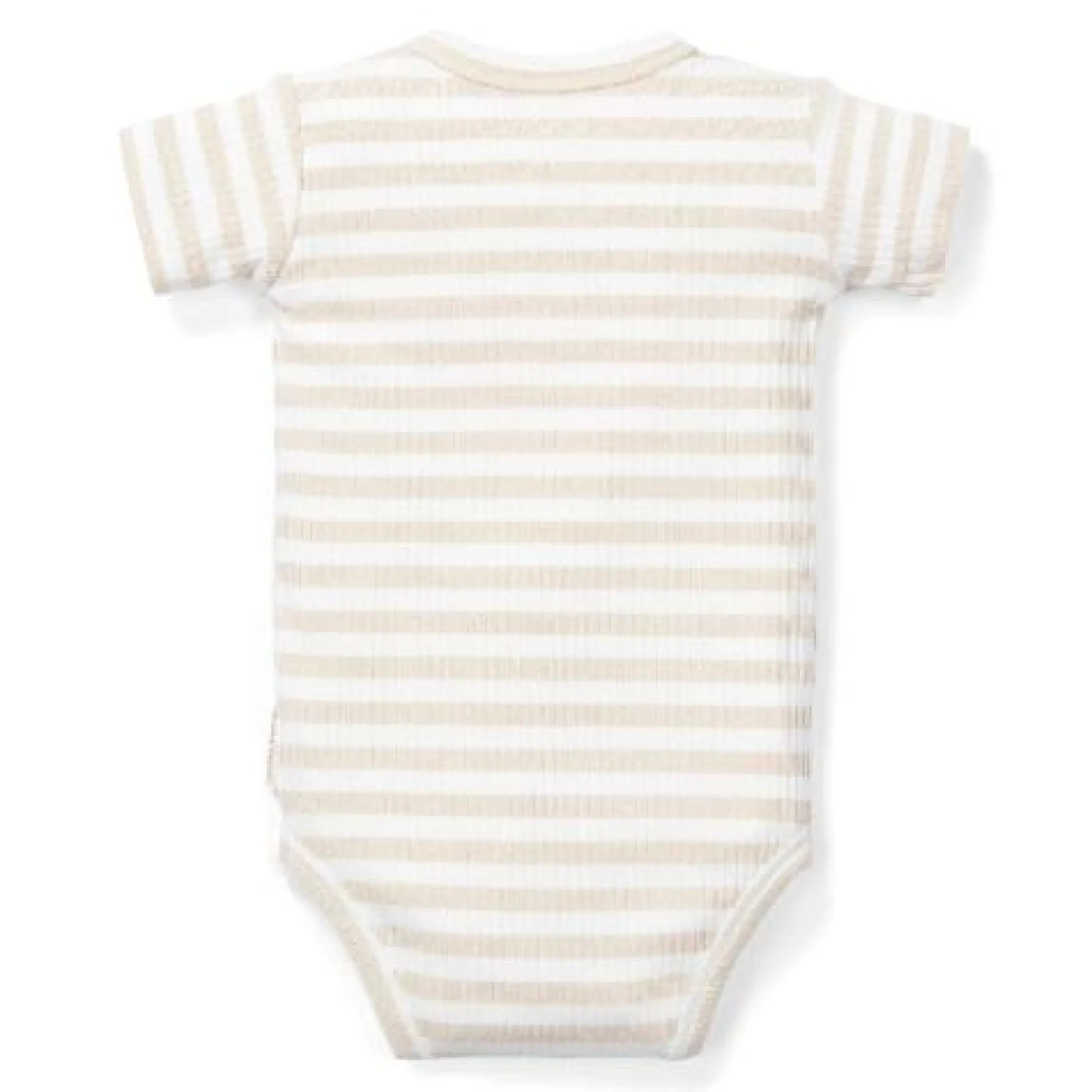 Romper korte mouw - Zand - Newborn Naturals