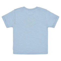 Shirt korte mouw print - Blauw