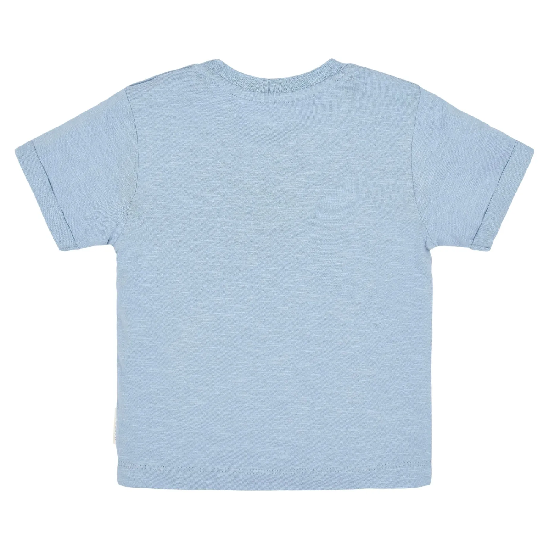 Shirt korte mouw print - Blauw
