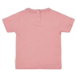 Shirt korte mouw - Ruches - Roze