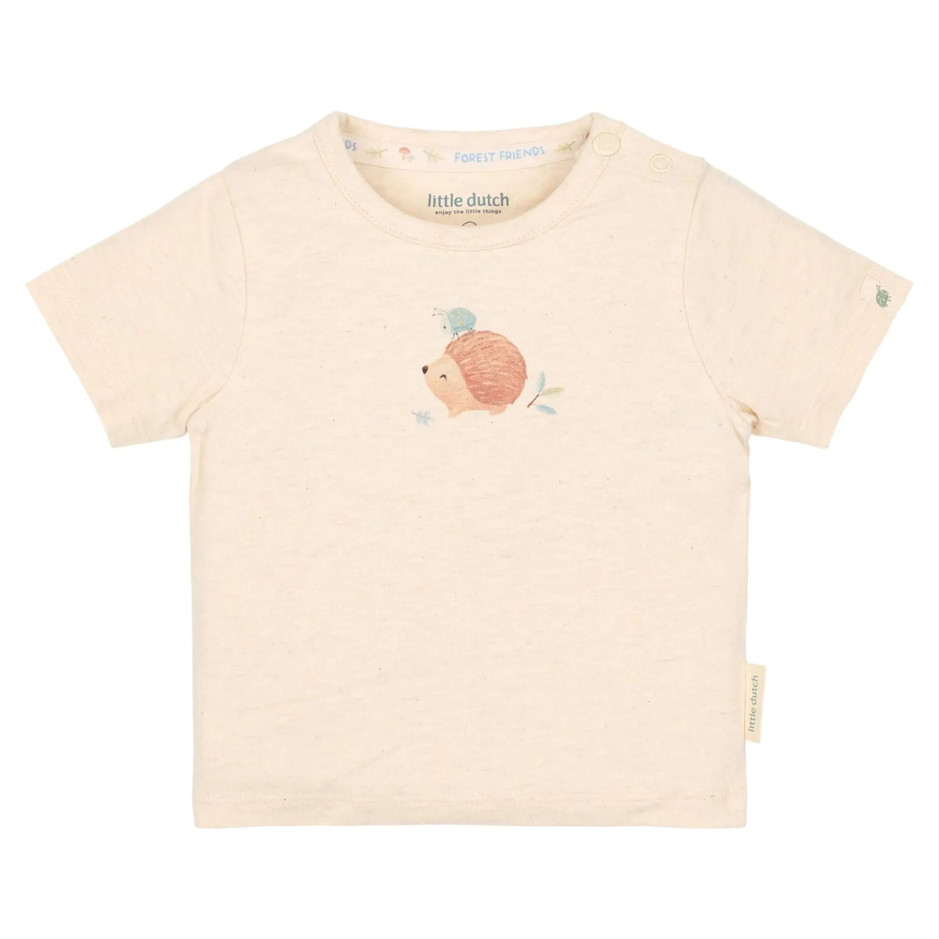Shirt korte mouw - Zand
