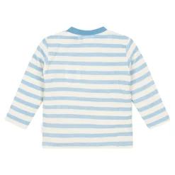 Shirt lange mouw - Blauw - Steel Blue Stripe