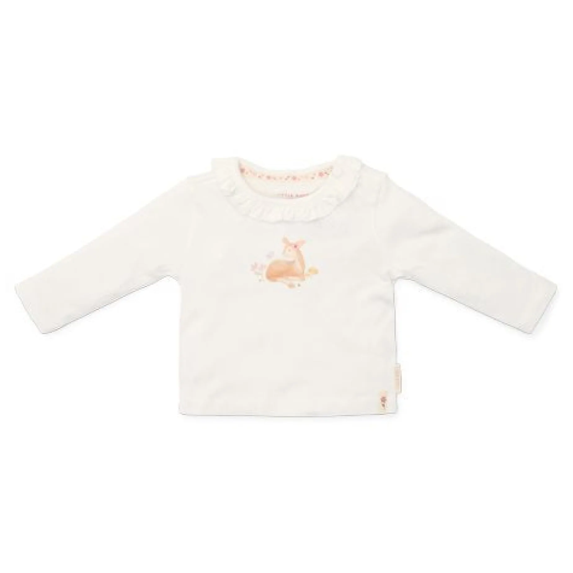 Shirt lange mouw - Ruches - Wit - Fairy Garden