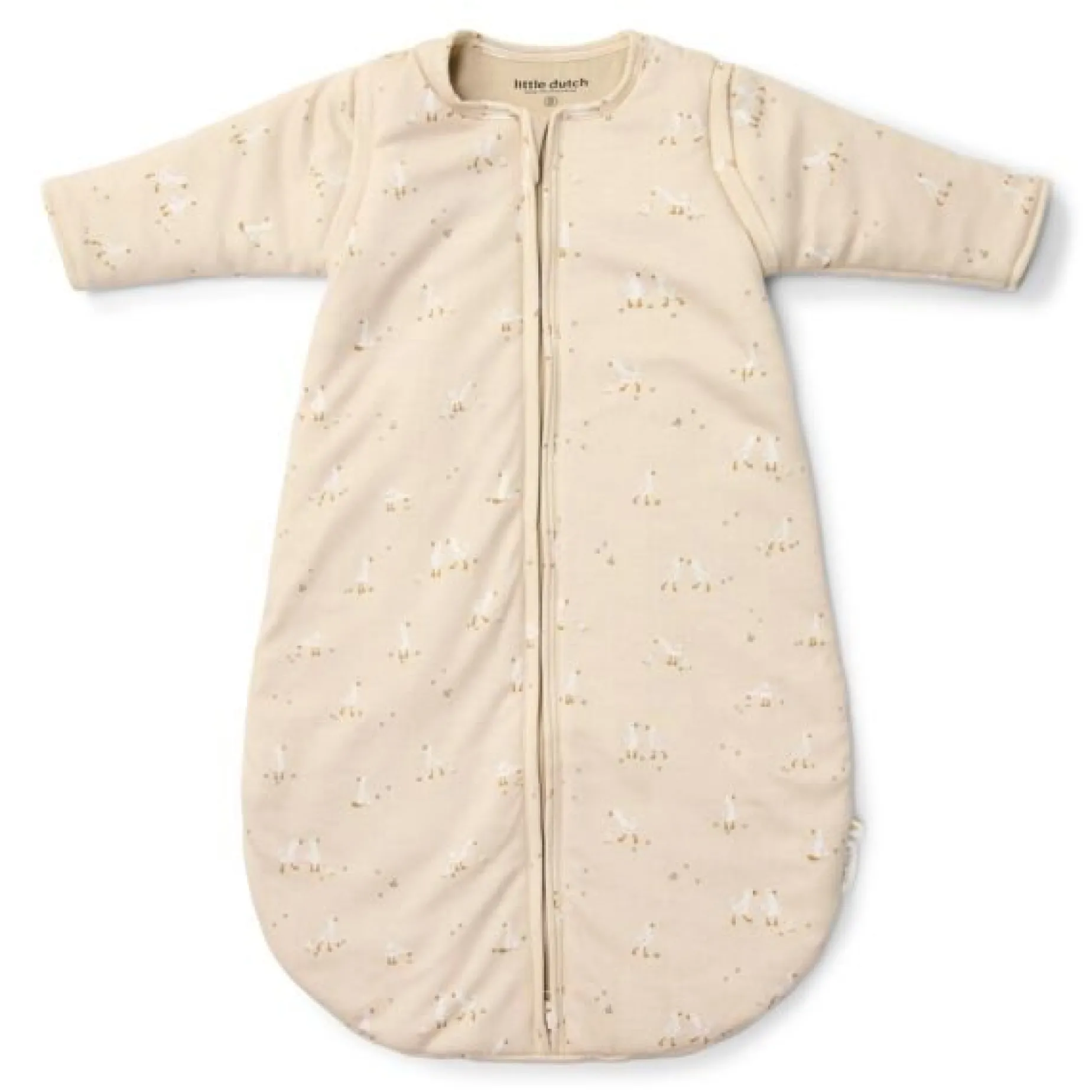 Slaapzak winter – Beige – Maat 90 cm – Newborn Naturals – Little Goose